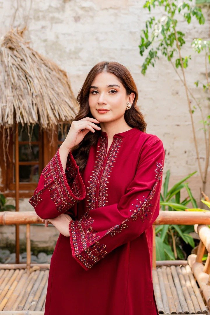 STITCHED 2 piece DRESS FA- 197