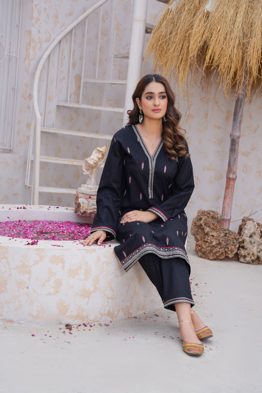 STITCHED 2 piece DRESS FA- 238