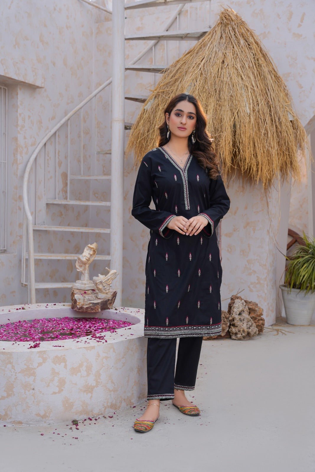 STITCHED 2 piece DRESS FA- 238